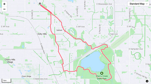 PHP morning road bike group ride (park hill peloton)