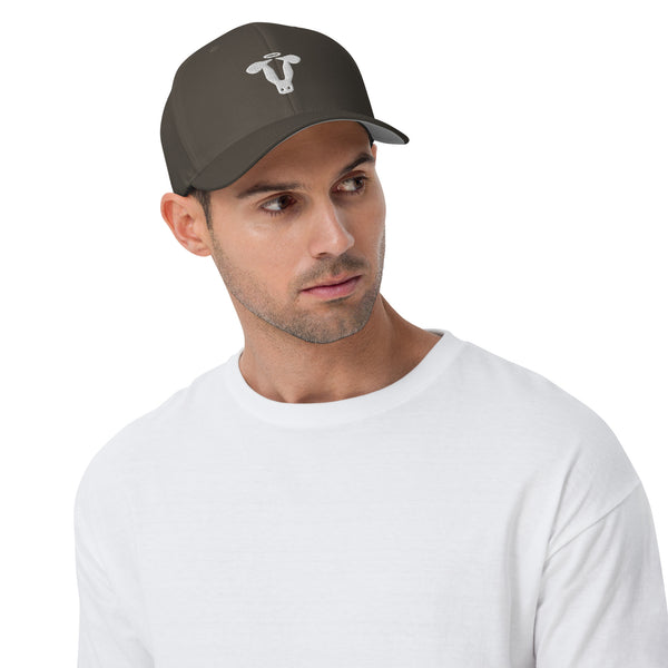 Holy Cow Racing Cow Head Structured Twill Cap