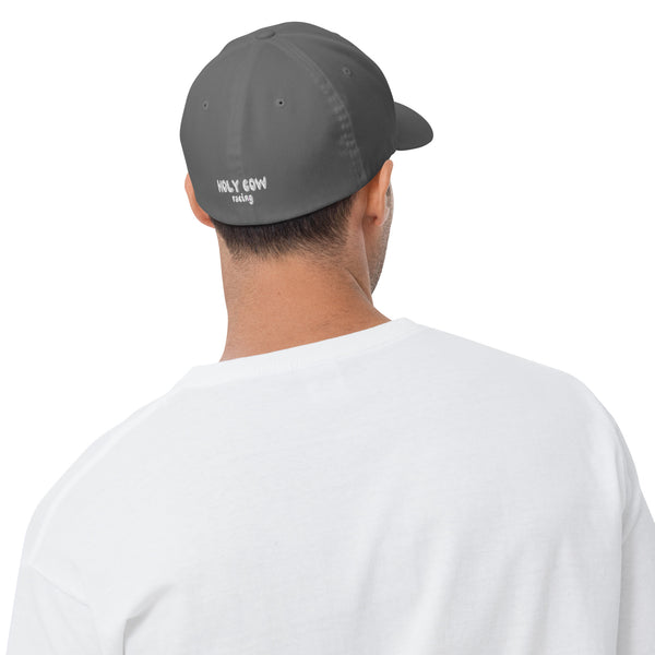 Holy Cow Racing Cow Head Structured Twill Cap