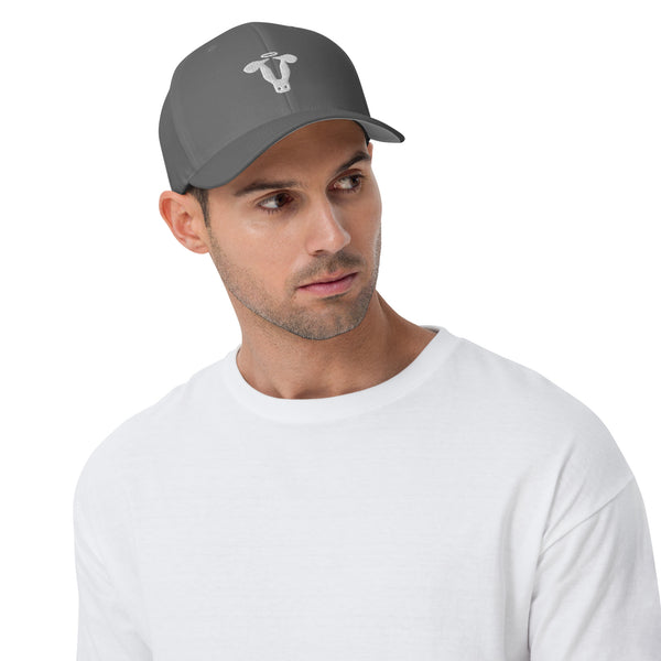 Holy Cow Racing Cow Head Structured Twill Cap