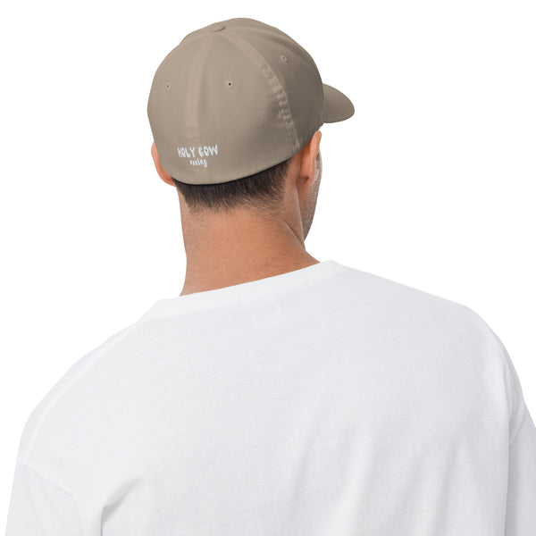 Holy Cow Racing Cow Head Structured Twill Cap